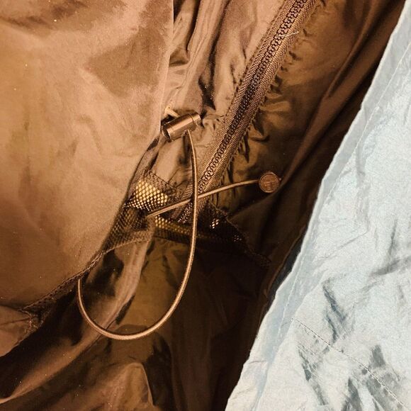 Marmot (L) VTG Zip Up Windbreaker - Hip Good Quality Turquoise Blue Longsleeve - Picture 10 of 12